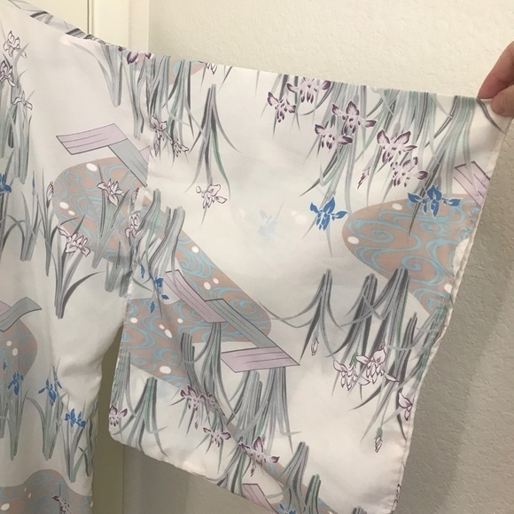 Japanese long maxi open duster kimono ONE SIZE - Picture 6 of 12